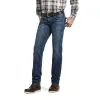 Men's Ariat M8 Modern Slim Leg Heath Wash Jeans #10033496 -Men's Plaid Shirt Sales F20 MNS WEST Gaglione 10033496 front