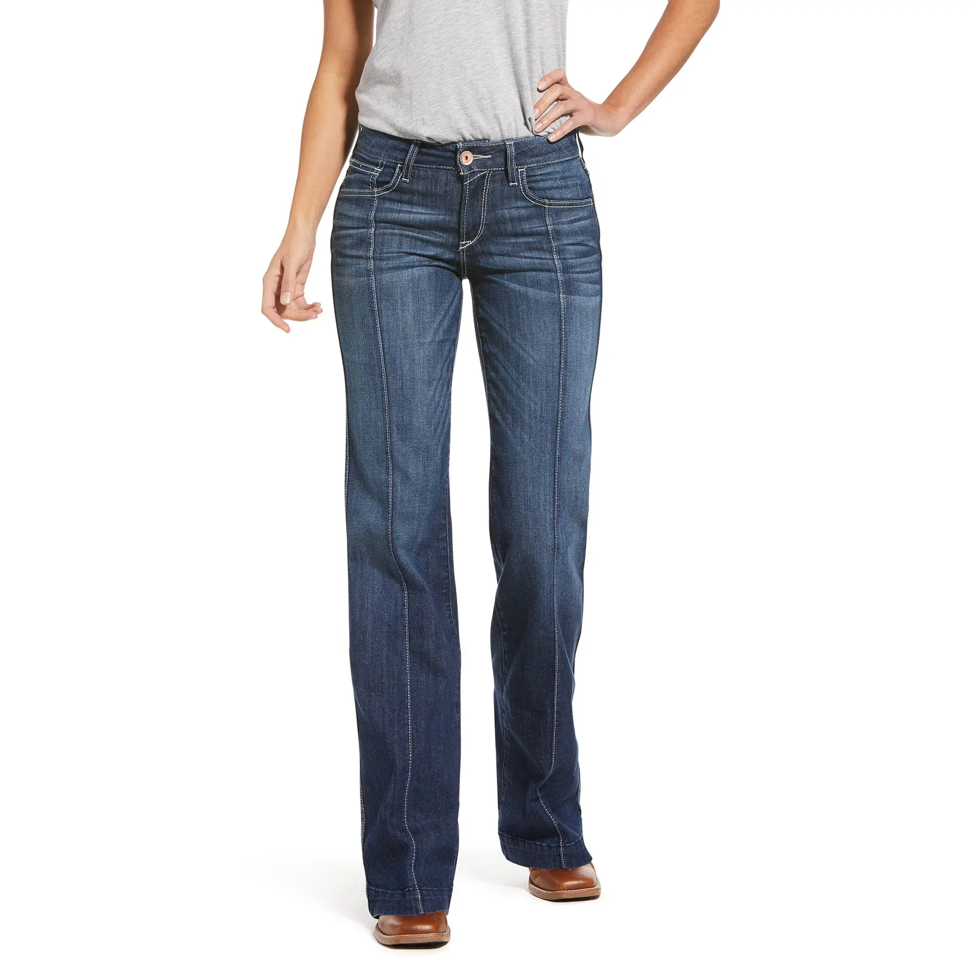 Women's Ariat Perfect Rise Lucy Trouser #10033492-C 4 Women's Ariat Perfect Rise Lucy Trouser #10033492-C - Image 2