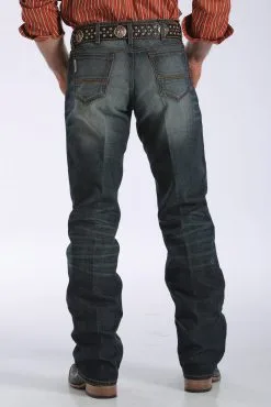 Men's Cinch Relaxed Fit White Label Jean #MB92834019IND -Men's Plaid Shirt Sales MB92834019 back