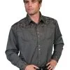 Wahmaker Men's Scully Snap Front Shirt #P-634CHA