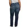 Women's Ariat R.E.A.L Boot Cut Jean #10017510X (Plus Sizes) -Men's Plaid Shirt Sales S20 WMS WEST Gaglione 10017510 back plus 1