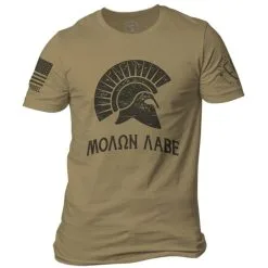 Nine Line Apparel Men's Nine Line Molon Labe Spartan Short Sleeve #E9MOLABE-TUSA