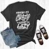 REBEL & ROSE Women's Rebel Rose Working Like Crazy T-Shirt -Men's Plaid Shirt Sales Workinglikecrazy