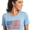 Women's Ariat Paisley Flag T-Shirt #10040962 -Men's Plaid Shirt Sales a05c3ccc1226f45e1d3b205367161ca4
