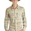 Men's Rock & Roll Cowboy Dutton Down Shirt #RRMSODRZ0S -Men's Plaid Shirt Sales a12f3b13e8ec7245895890571a6213aa