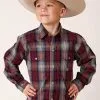 Roper Apparel Boy's Roper Snap Front Shirt #03-030-0278-1046 -Men's Plaid Shirt Sales a1a8ca67214d59c46e1b891ff592e8c8