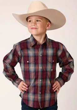 Roper Apparel Boy's Roper Snap Front Shirt #03-030-0278-1046