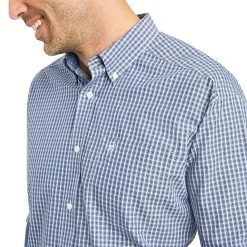 Men's Ariat Wrinkle Free Ellison Classic Fit Button Down Shirt #10042287 -Men's Plaid Shirt Sales a46162cc98b77d51b602008f1ba369f6