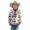 Boy's Cinch Cream Polar Fleece Pullover #MWK7590012