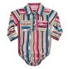 COWBOY HARDWARE Infant Girl's Cowgirl Hardware Romper #825491R-750-I -Men's Plaid Shirt Sales a543d4262f6c7248de8582fbef1e0960