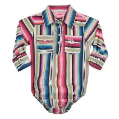 COWBOY HARDWARE Infant Girl's Cowgirl Hardware Romper #825491R-750-I