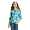 Girl's Ariat Blue Plaid Long Sleeve #10039509-C -Men's Plaid Shirt Sales a5ad31c62830dc74e04aac72ae8bceb5