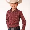 Roper Apparel Boy's Roper Snap Front Shirt #03-030-0225-4016WI -Men's Plaid Shirt Sales a629d60d829ae3ec21bbc710cfdd1d48