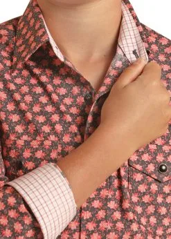 Boy's Panhandle Snap Front Shirt #PSBSOSR0MB -Men's Plaid Shirt Sales a6637d3190d66aa7a8c41f92233d3674