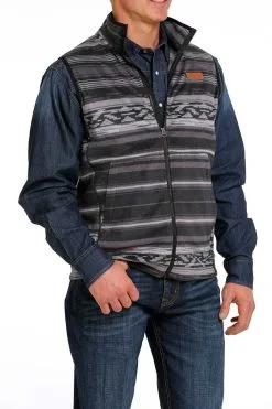 Men's Cinch Black Polar Vest #MWV1585002BLK -Men's Plaid Shirt Sales a6f9bd16854c6477d291730a70ca948f