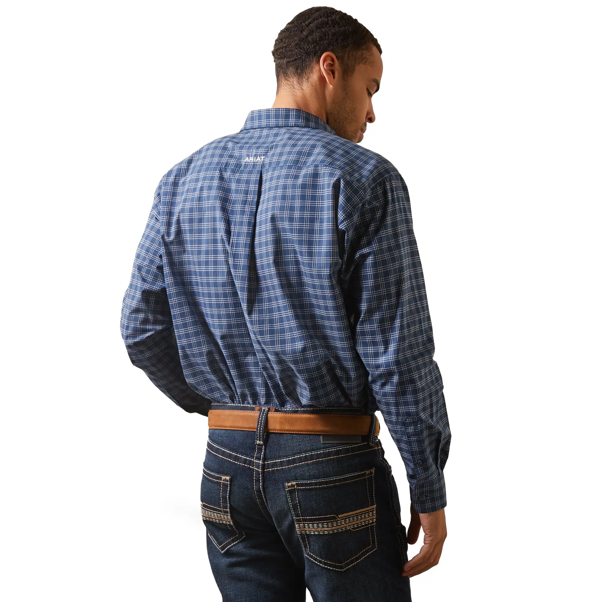 Men's Ariat Pro Series Karmin Classic Fit Button Down Shirt #10043861X 5 Men's Ariat Pro Series Karmin Classic Fit Button Down Shirt #10043861X - Image 3