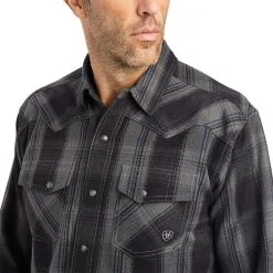 Men's Ariat Herrold Retro Fit Snap Front Shirt #10042365 -Men's Plaid Shirt Sales a79d146780d9b3f9290b734caf5e8330