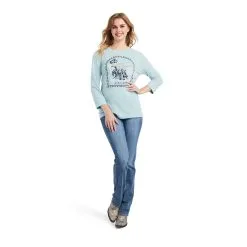 Women's Ariat Broncs And Barrels T-Shirt #10042316 -Men's Plaid Shirt Sales aa0c02e320542997706f4c2d561b4b9c