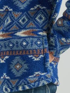 Men's Wrangler 1/4 Zip Sherpa Pullover #112318251 -Men's Plaid Shirt Sales ab82955f5b554da068cbdae675a4a522