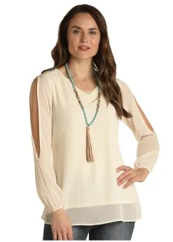 Women's White Label Blouse #WLWT52R0HU