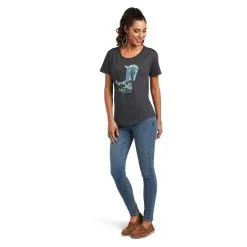 Women's Ariat Soaring Boot T-Shirt #10040963 -Men's Plaid Shirt Sales adb000a8c0e58e4bc5402ed3391f314a