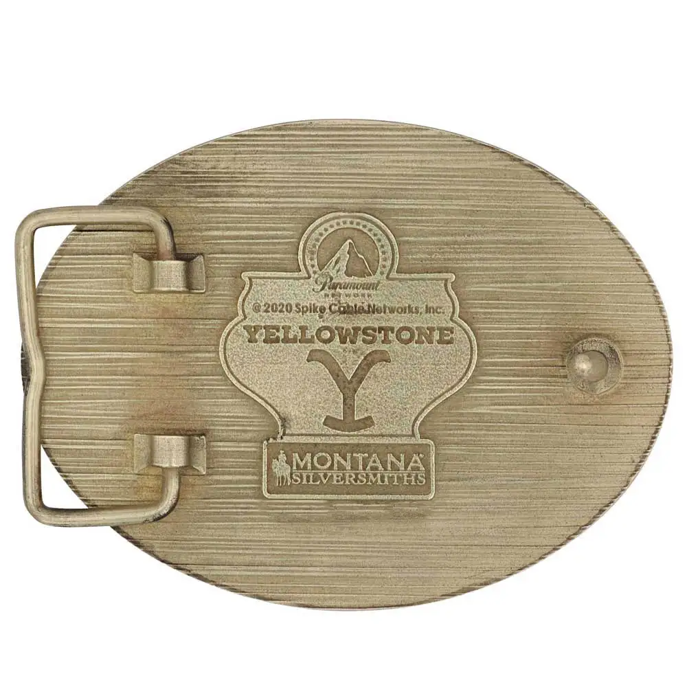 Montana Silversmiths Western Buckle #A913YEL 4 Montana Silversmiths Western Buckle #A913YEL - Image 2