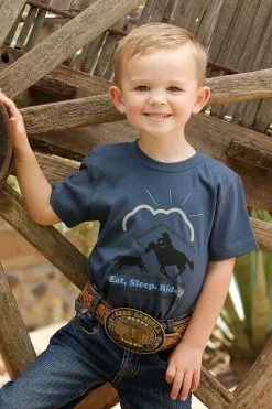 Toddler Cinch Blue T-Shirt #MTT7671080BLU