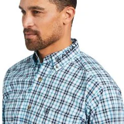Men's Ariat Pro Series Team Synclair Classic Fit Button Down Shirt #10039244X-C (Big And Tall) -Men's Plaid Shirt Sales b1e9e21fd3cb26e5fe756ef2c735cdd7 122f25de cd5c 4766 a5ae 9b148d9691e4