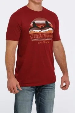 Men's Cinch Desert Scene T-Shirt #MTT1690515 -Men's Plaid Shirt Sales b21911af9f633f27ff4d795092332ec8