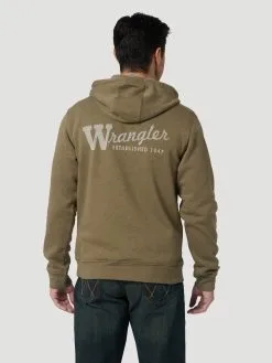 Men's Wrangler Logo Zip Hoodie #112324810 -Men's Plaid Shirt Sales b230cf9e830671796e11e270c213612f