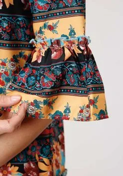 Roper Apparel Women's Roper Gypsy Queen Dress #03-057-0590-1003BU -Men's Plaid Shirt Sales b31a7590f8ec62d1a7296dae08bbb3da