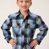 Roper Apparel Boy's Roper Snap Front Shirt #01-030-0101-1000 -Men's Plaid Shirt Sales b472d4d8cb911529c53caa3adb320c2d