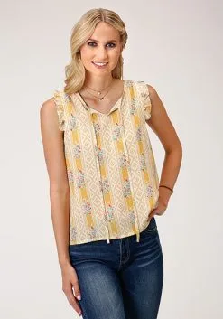 Roper Apparel Women's Roper Sleeveless Blouse #03-052-0590-4052