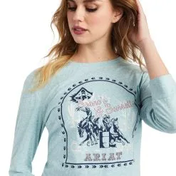 Women's Ariat Broncs And Barrels T-Shirt #10042316 -Men's Plaid Shirt Sales b70ee855a4125814b17031e006510ffc