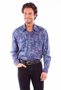 Men's Scully Snap Front Shirt #PS-328IND
