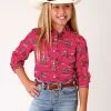 Roper Apparel Girl's Roper Snap Front Shirt #03-080-0590-4033 -Men's Plaid Shirt Sales b7bfa30186fdc2d762a69b387d35d46f