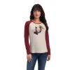 Women's Ariat REAL Ropey Rose T-Shirt #10041343 -Men's Plaid Shirt Sales b7c41b9157e49a553a1ba2cad04a1c15