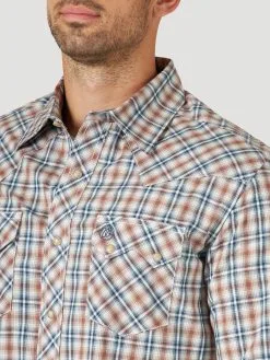 Men's Wrangler Retro Snap Front Shirt #112318775 -Men's Plaid Shirt Sales b7ebd98edd97f72b2f546bba03676647