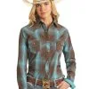 PANHANDLE Women's Rough Stock Snap Flap Pocket #R4S3251 -Men's Plaid Shirt Sales b7f3be27cd443e89cfd4c70932773cd7
