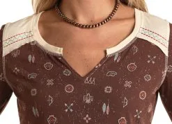 Rock & Roll Denim Women's Rock & Roll Cowgirl T-Shirt #WLWT21RZIV -Men's Plaid Shirt Sales b98926facc66f63cdb89497892967985