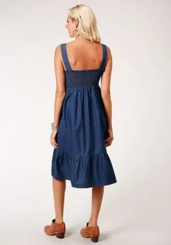 Roper Apparel Women's Roper Dress #03-057-0565-5035BU -Men's Plaid Shirt Sales bb84634518ea978bced109977c0717f5