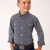Roper Apparel Boy's Roper Button Down Shirt #03-030-0325-4011 -Men's Plaid Shirt Sales bb869bd8d650b5fbe718700af65a4ff6