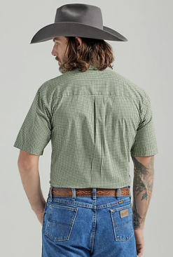 Men's Wrangler George Strait Button Down Shirt #112324896 -Men's Plaid Shirt Sales bc616cc3822d709aee51281072a0ffef