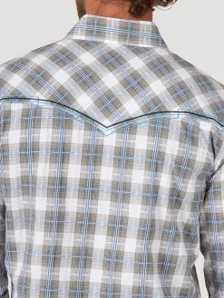 Men's Wrangler Rock 47 Snap Front Shirt #112318668 -Men's Plaid Shirt Sales bcc19de1d6441161d7c25f6f90519cbe
