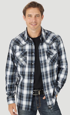 Men's Wrangler Rock 47 Snap Front Shirt #112317113