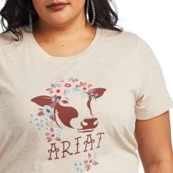 Women's Ariat REAL Moo T-Shirt #10040627X -Men's Plaid Shirt Sales be0db566af3e5e2579680bc94d63b95e