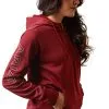 Women's Ariat 1/2 Zip Tek Hoodie #10043448 -Men's Plaid Shirt Sales bec0fcbf08499b0c8583237f0b4cf383