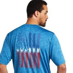 Men's Ariat Charger Vertical Flag T-Shirt #10040633 -Men's Plaid Shirt Sales bfa3d6e8881d368ca02475c2e752d8b1