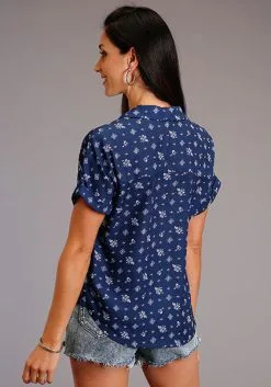 Women's Stetson Vintage Ditzy Blouse #11-051-0590-0423BU -Men's Plaid Shirt Sales bfc3e16ab0775a34c131bcc7ff2b5161