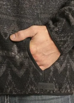 PANHANDLE Men's Rock & Roll Cowboy Berber Pullover #RRMO91RZWZ -Men's Plaid Shirt Sales c5ddaeb19b2e130c9c9c28174c63f7f7